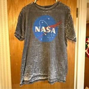 Fifth Sun Gray NASA Graphic Tee
